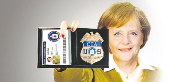 ABD ve CIA'in finosu Merkel!