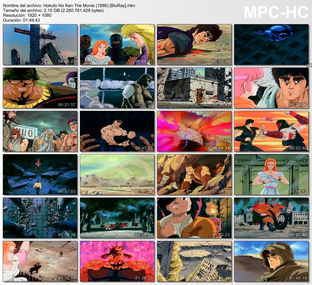 Hokuto No Ken |The Movie |1986 |Kenshiro |1080p.|Dual