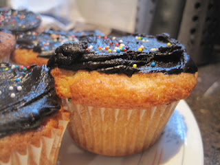 Burnt butter brown sugar cupcakes with chocolate ganache icing