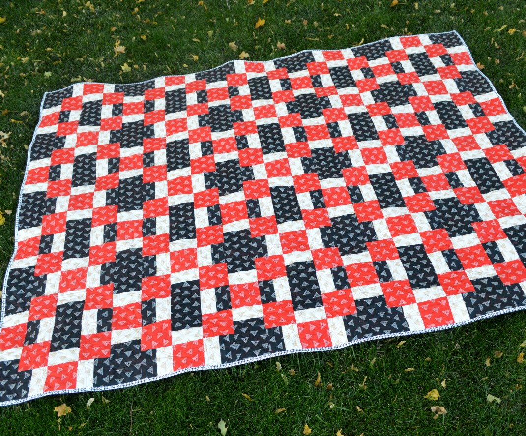 Happy Quilting Timber Quilt AGF Stitched with Kimberly