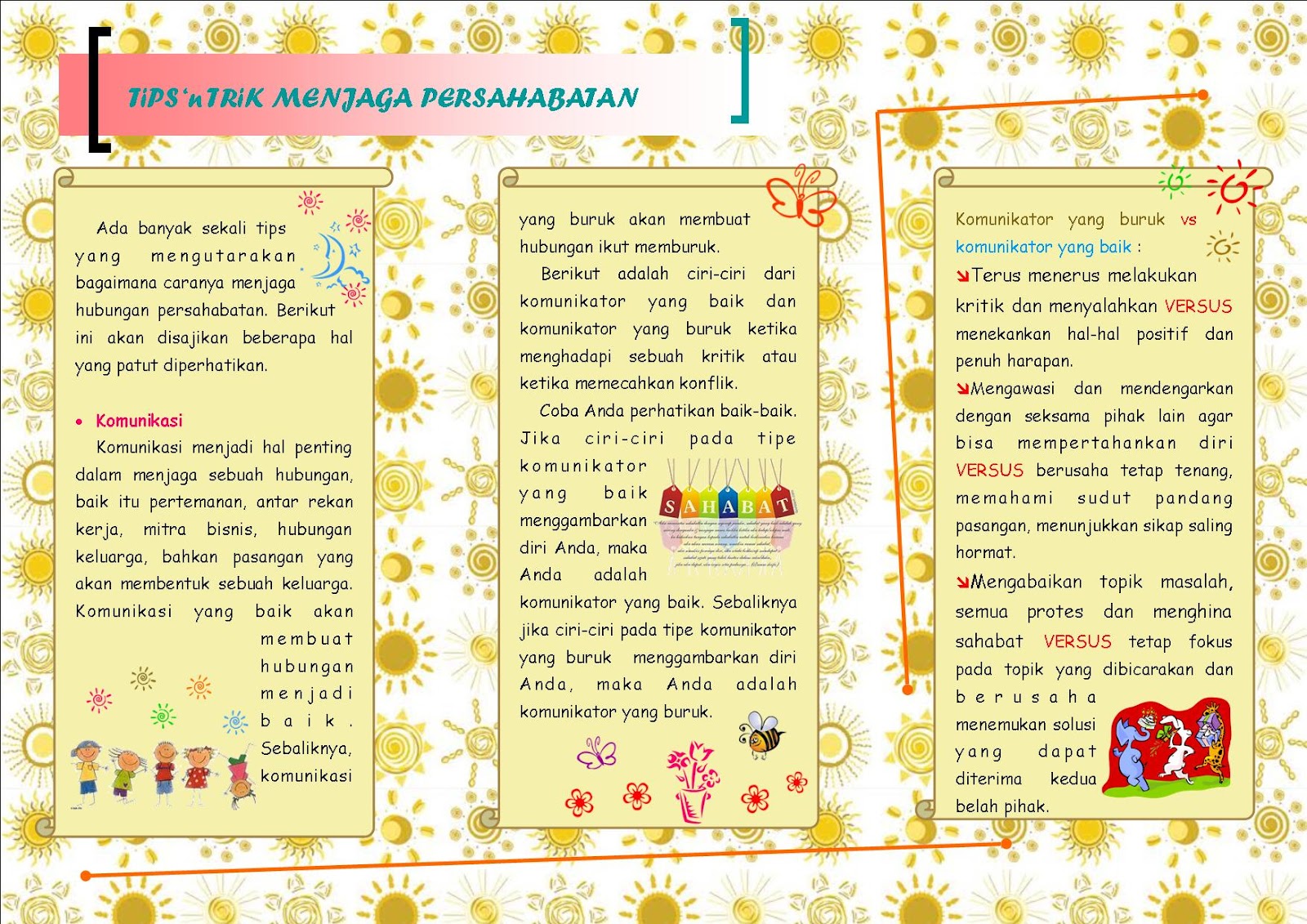 BeLajAR bErKarYa: Tips Dan Trik Menjaga Persahabatan