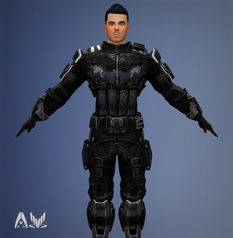 My Sims 4 Blog Armoralpha Armor Set By Xldsims