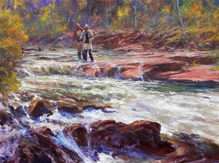 Австралийский художник. Robert Hagan