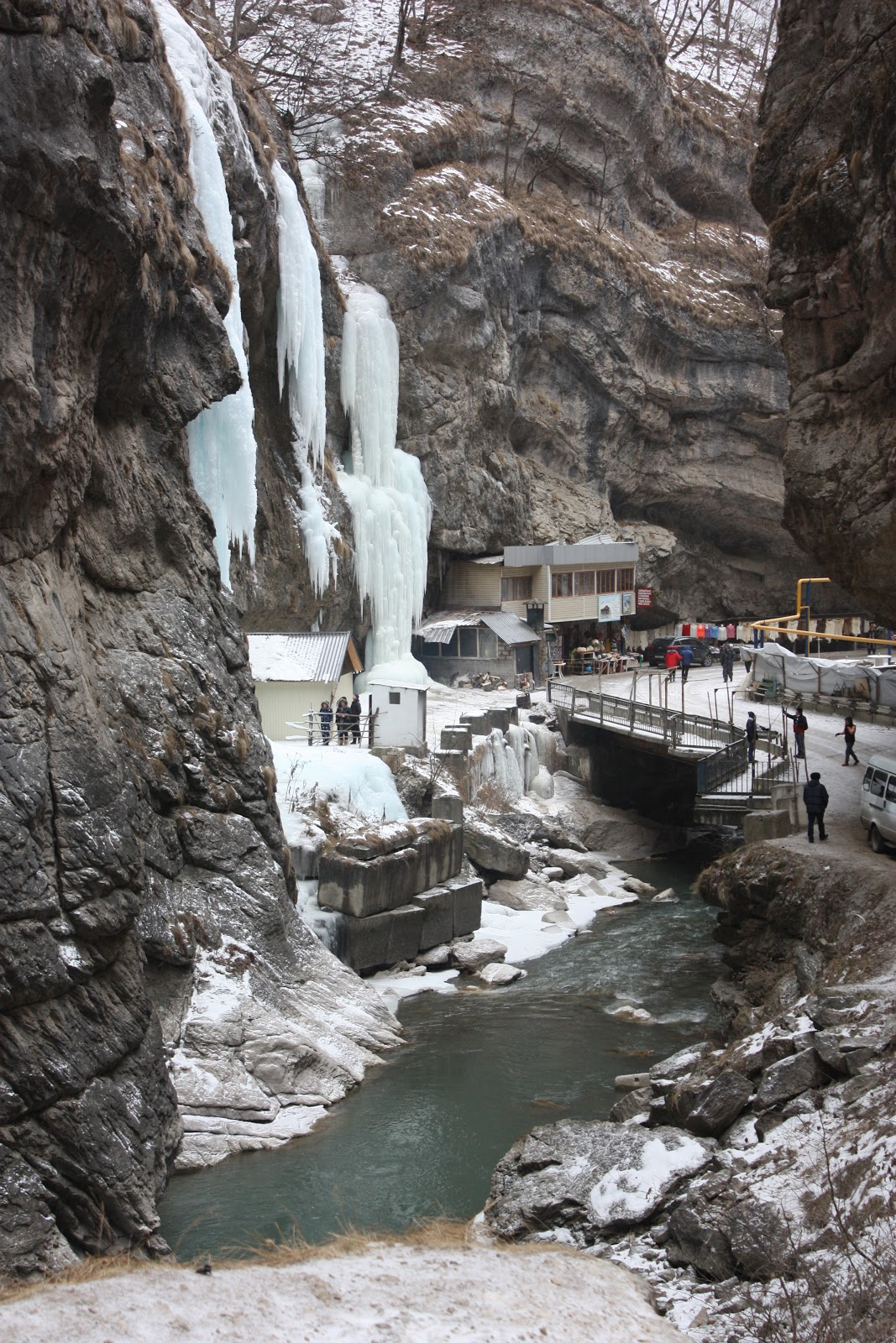 Верхняя Балкария Чегемские водопады