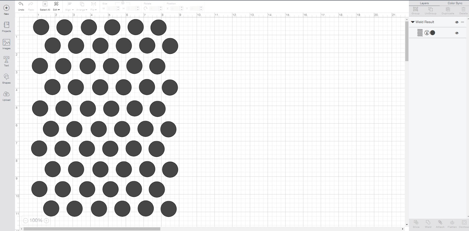 Cricut Explore Air 2 Gold Polka Dot Vase DIY