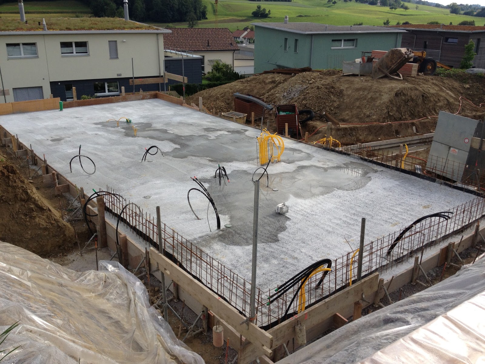 Unser Haus: Fundament und Keller