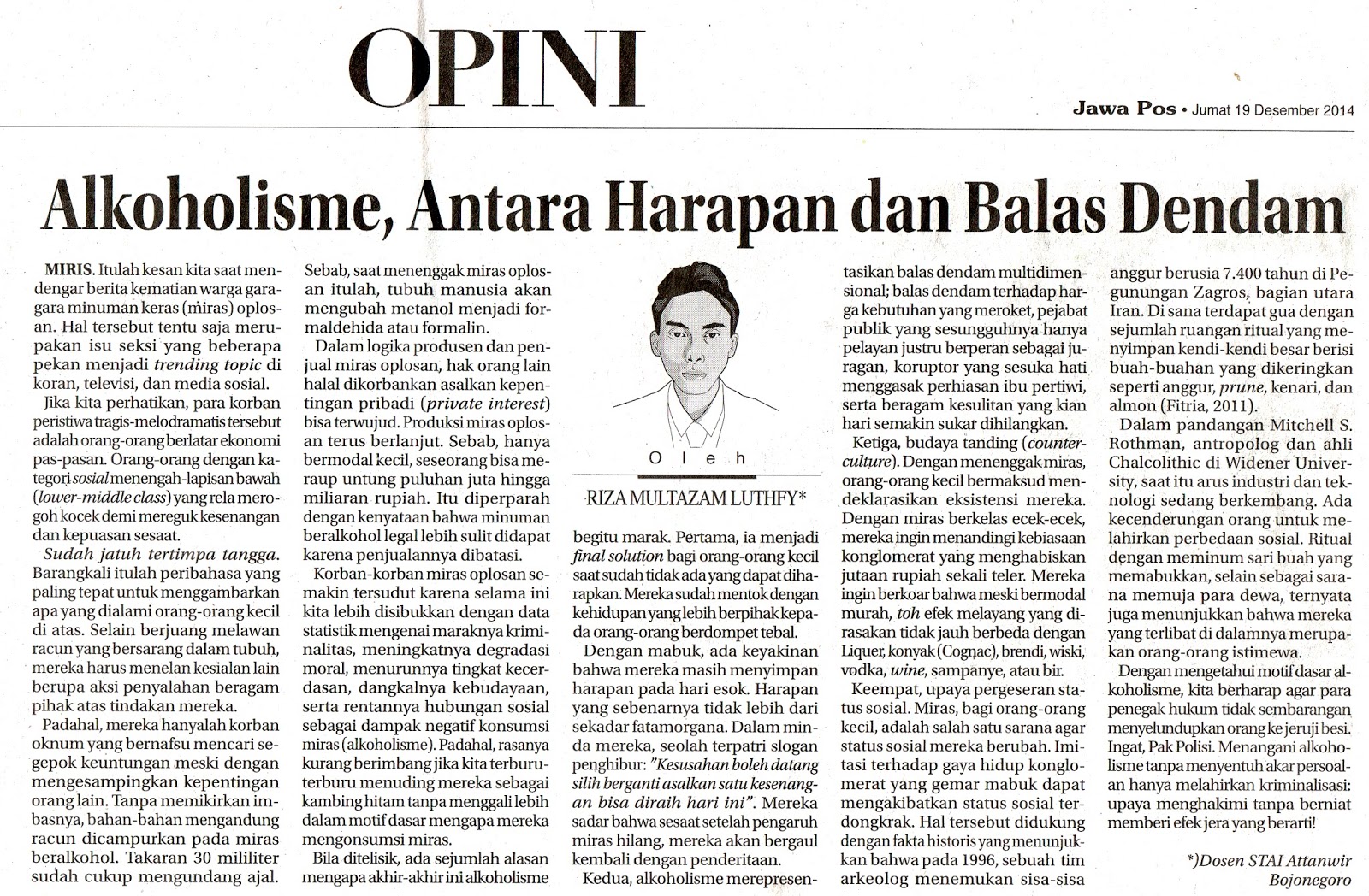 Kumpulan Cerita Lucu: Contoh Cerpen Di Koran Jawa Pos