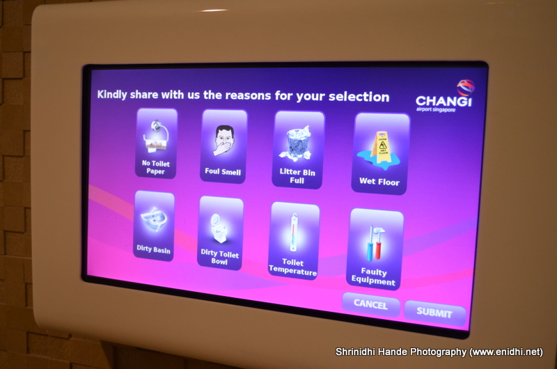 64Design Blog Research_Toilet rating system at Changi Airport