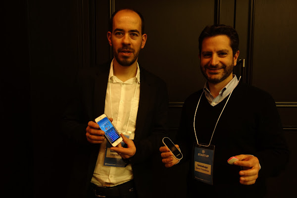 左為sevenhugs CEO暨共同創辦人Simon Tchedikian，右為CTO暨共同創辦人Lionel Marty