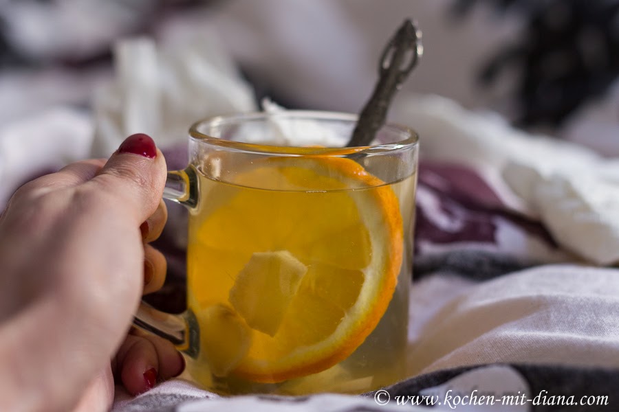 Ginger orange tea Cooking with Diana
