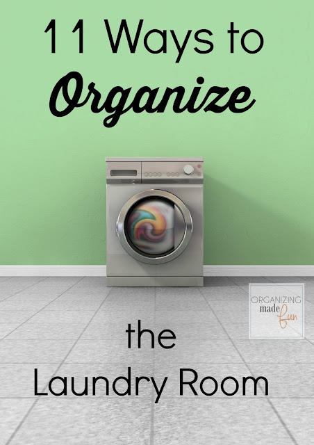 11 Ways to Organize the Laundry Room :: OrganizingMadeFun.com