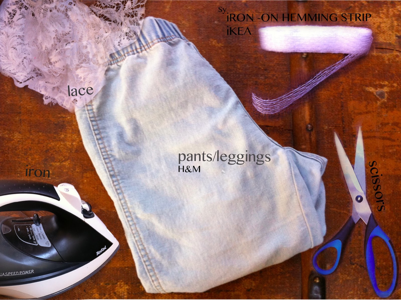 Ps Diy That Sh*t DIY Lace knee pads