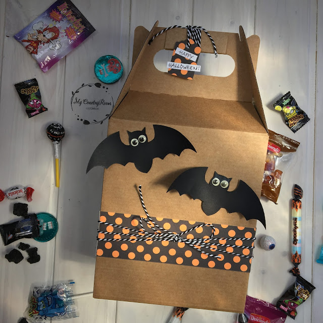 DIY halloween candy box selfpackaging