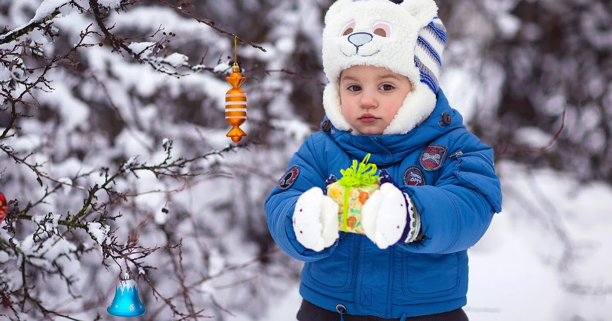 День рождения зимой на улице