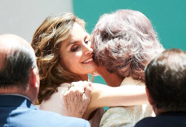 Queen Letizia and Queen Sofia attends the conmemorative ceremony of the Aid against Drug Addiction Foundation