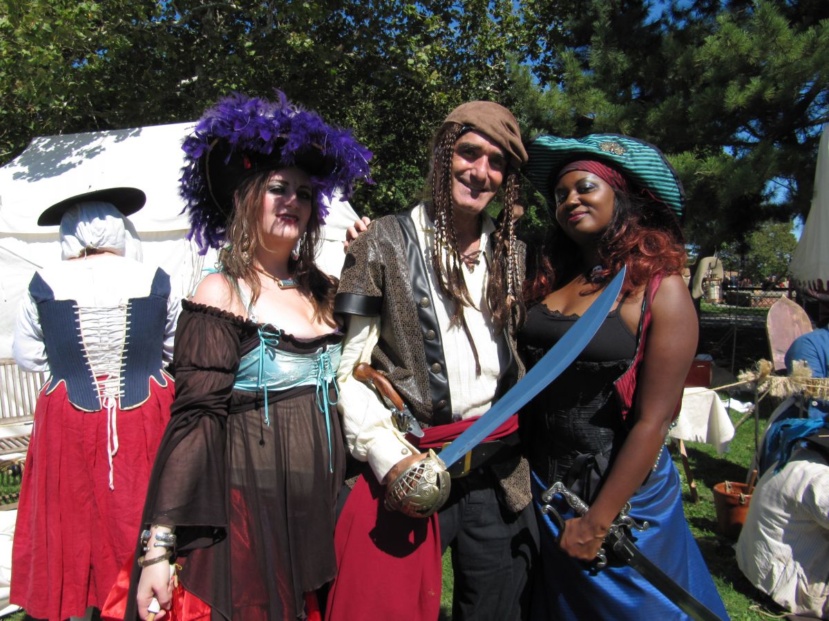 Black UniGryphon's Modest Photos Pirate Festival in Marcus Hook PA 2012
