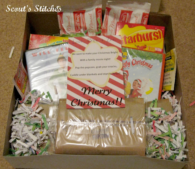 All The Joy: Movie Night Gift Basket Idea- With Printable