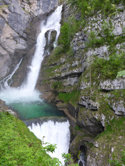 cascade la Savica Slovénie