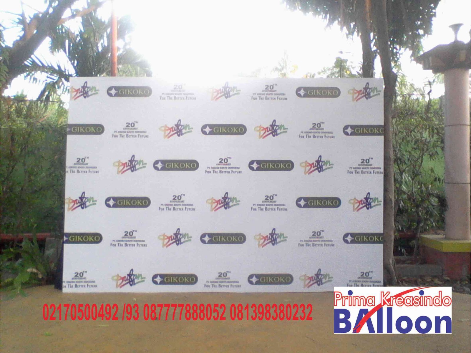 PRIMA KREASINDO BALLOON: BACKDROP MMT DECORATION