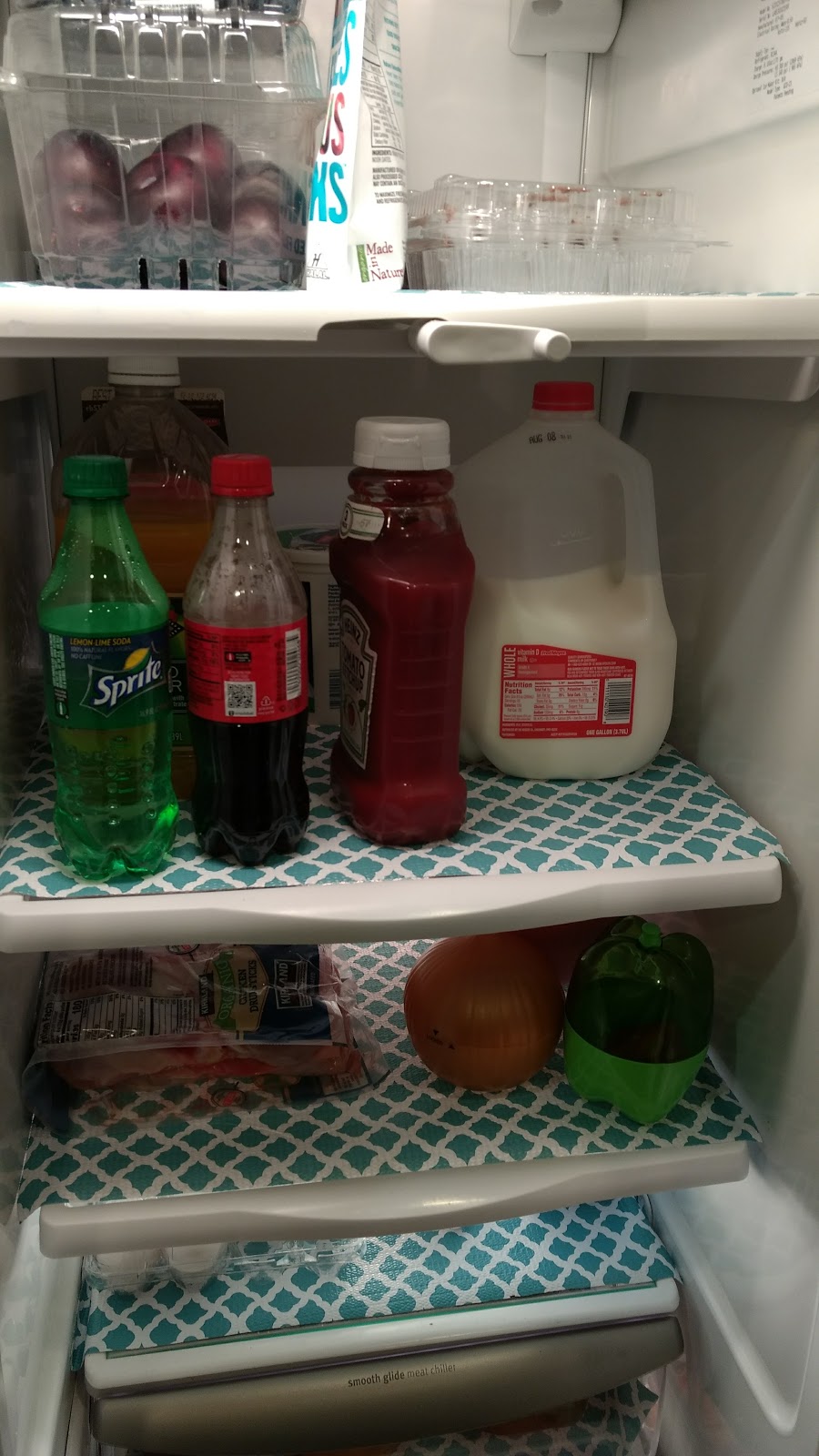 Ditslife Fridge Shelf liners makeover