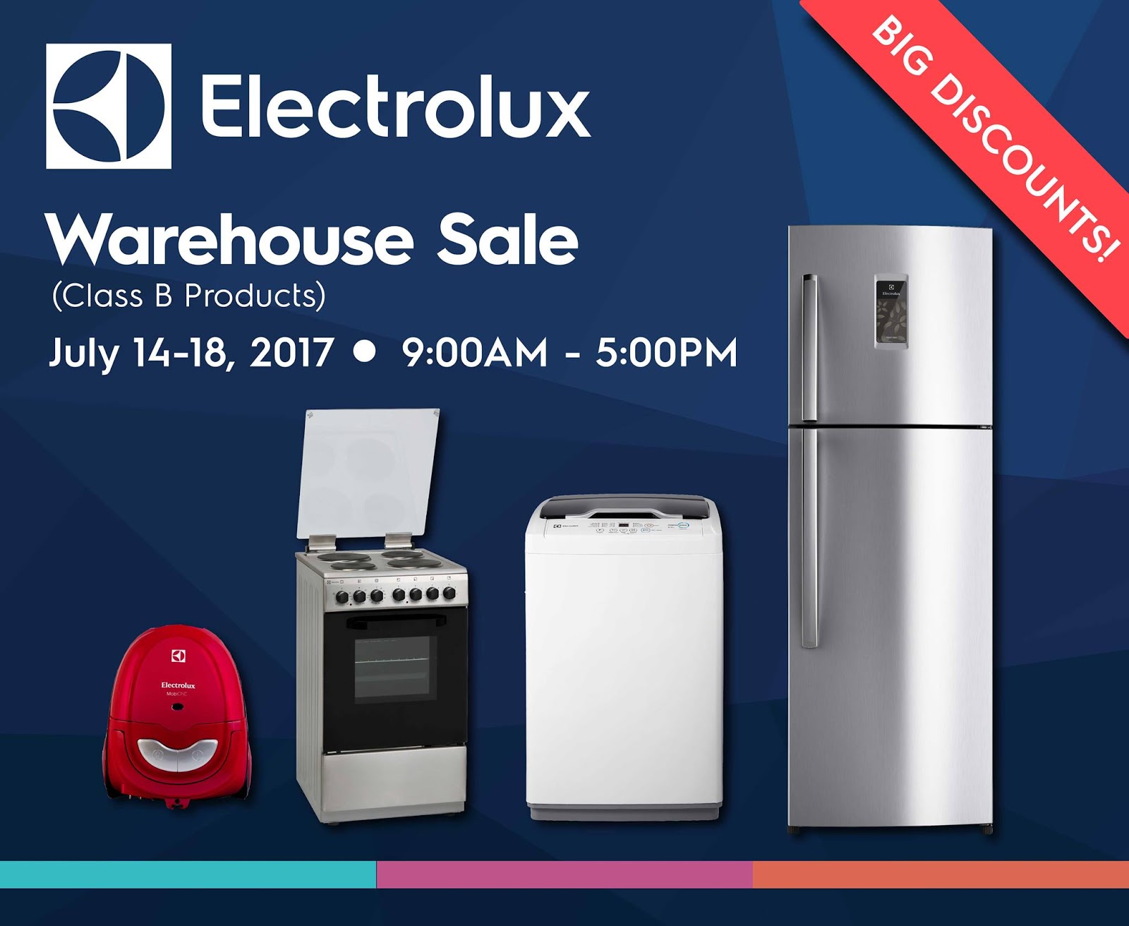 Manila Shopper Electrolux Warehouse Sale July 2017