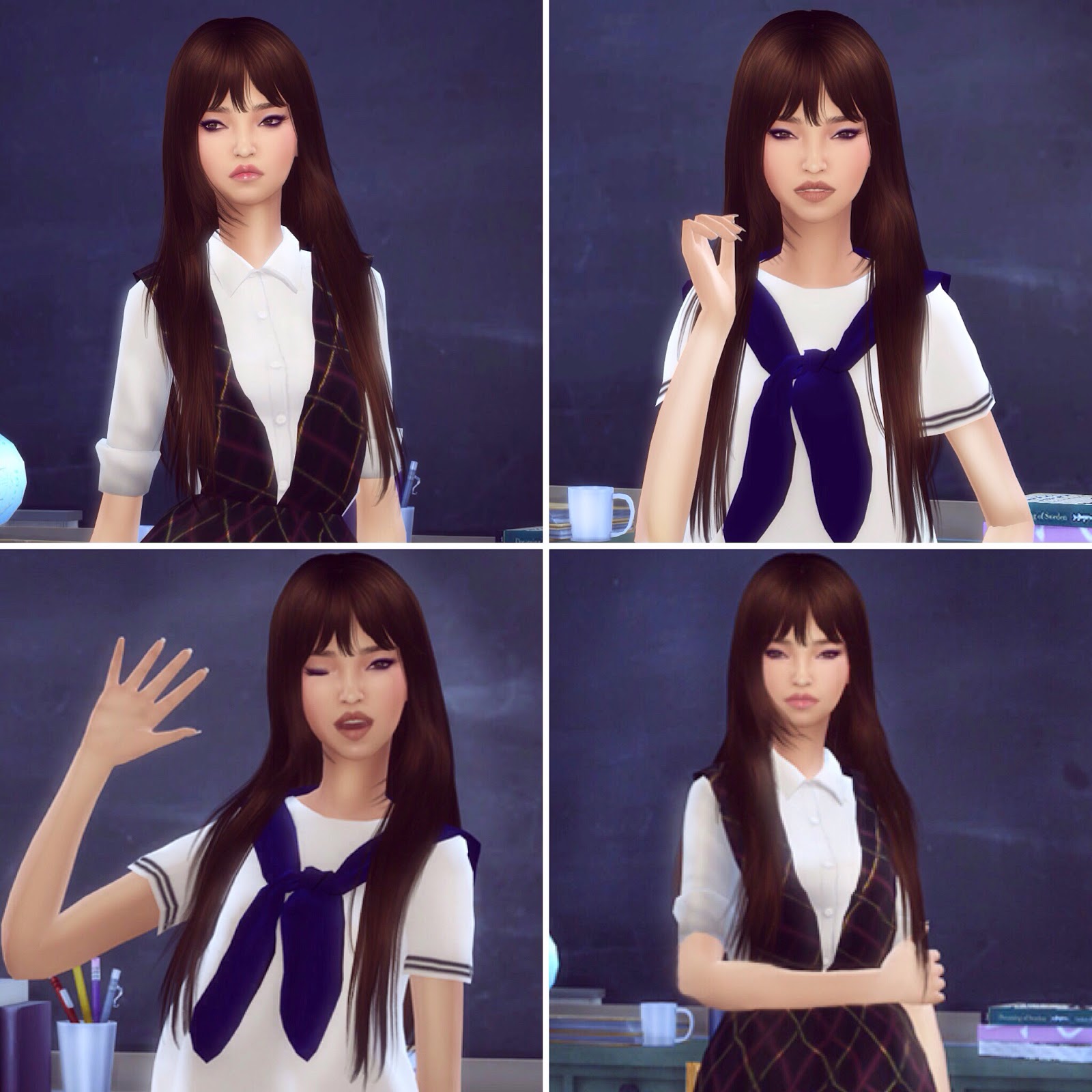 Sims 4 Korean Cc