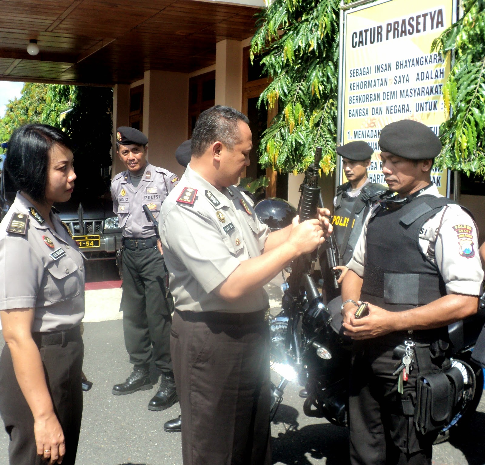 Polres Ngawi Akan Ancam Tindak Tegas Ormas Yang Lakukan Aksi Sweeping