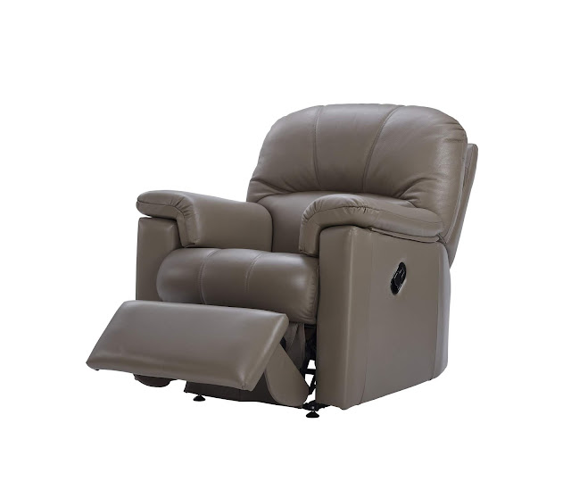 small leather recliners