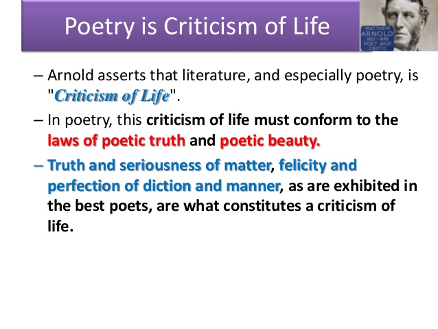 English Literature Matthew Arnold Literary Criticism Study Of Poetry Dover Beach Arnold frequently uses the definition of the state which he ascribes to burke: english literature matthew arnold