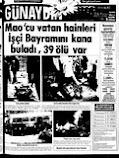 1 Mayıs 77 Sonrasında Sağcı Gazeteler
