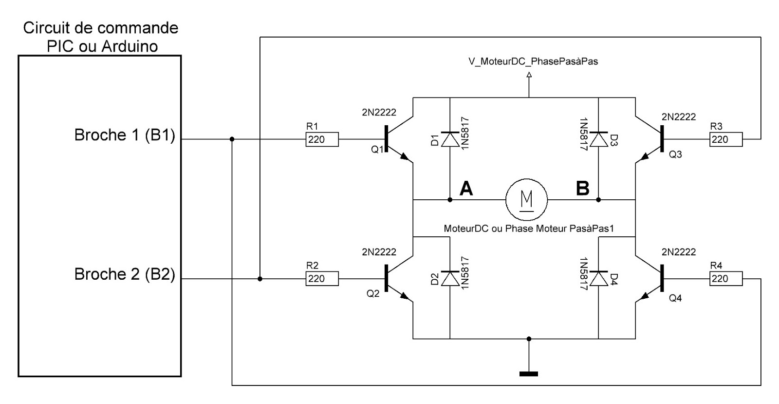 Pont En H A Transistor Bipolaire