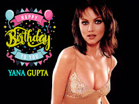 happy birthday photos yana gupta, nymph celeb photo yana gupta deep cleavage show with finest boobs