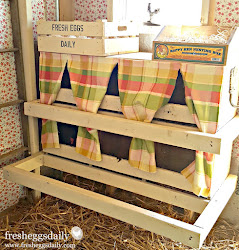 coop chicken curtains nesting flock posh