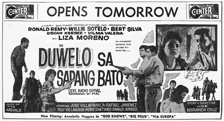 Video 48: THE SIXTIES # 389: RONALD REMY, WILLIE SOTELO, BERT SILVA ...