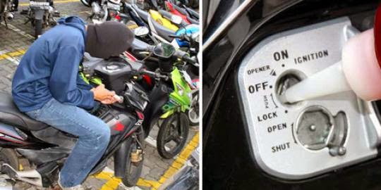 Hati-Hati Modus Pencurian Sepeda Motor Dengan 