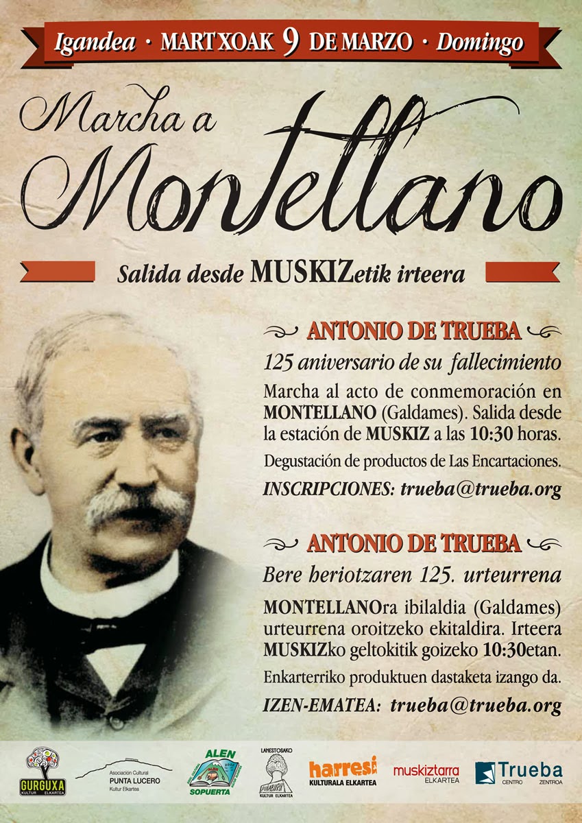 Marcha a Montellano - 125 Aniversario del fallecimiento de Antonio Trueba