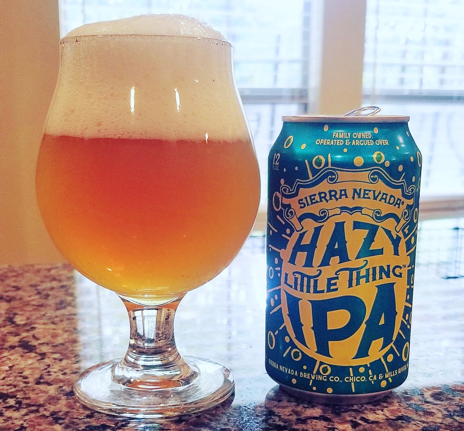 Bite and Booze Feature Beer Friday Sierra Nevada's Hazy Little Thing IPA
