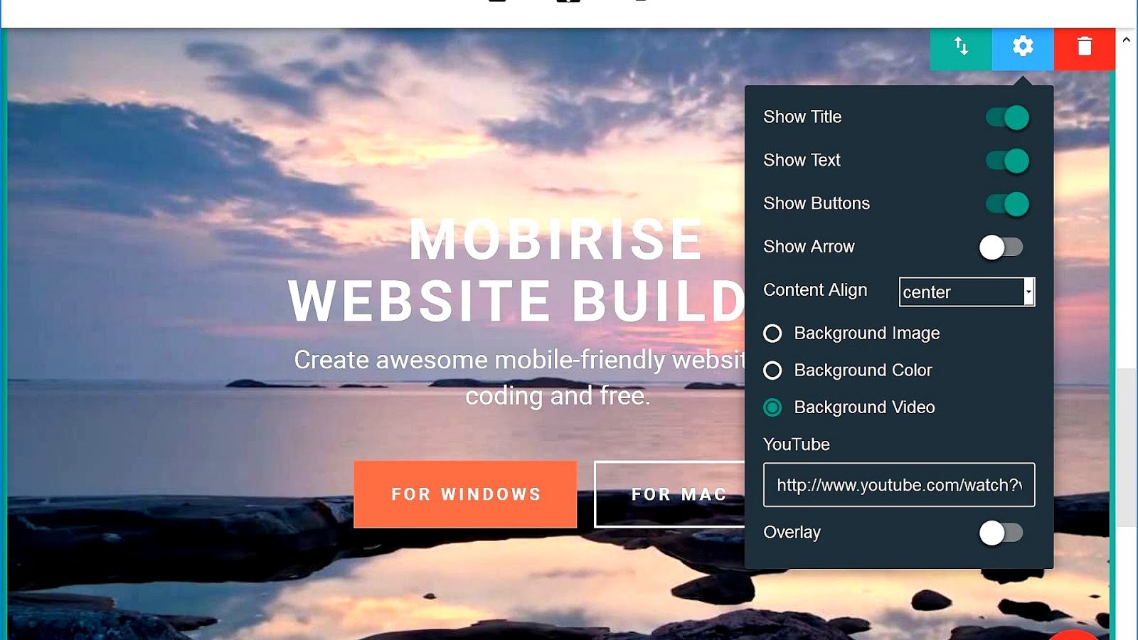 Photography Website Creator - Photo Choices