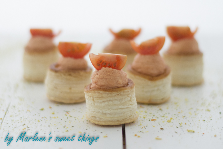 Tomaten-Mousse Mini-Pasteten - Marlenes sweet things