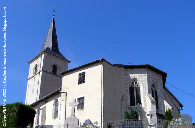 HOUDREVILLE (54) - L'église paroissiale Saint-Epvre