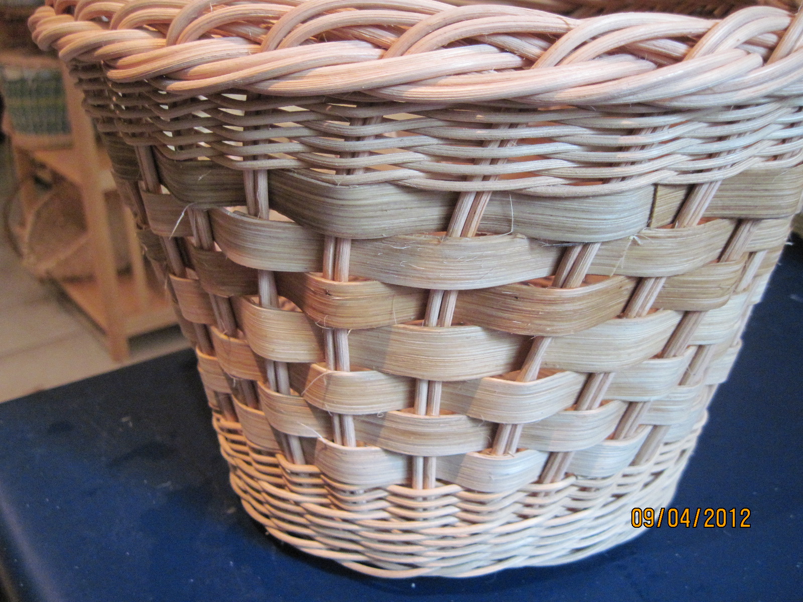 John Toft Basketry Upgrading open weave baskets