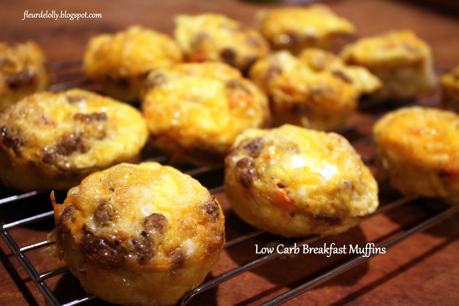 Fleur de Lolly: Low Carb Breakfast Muffins