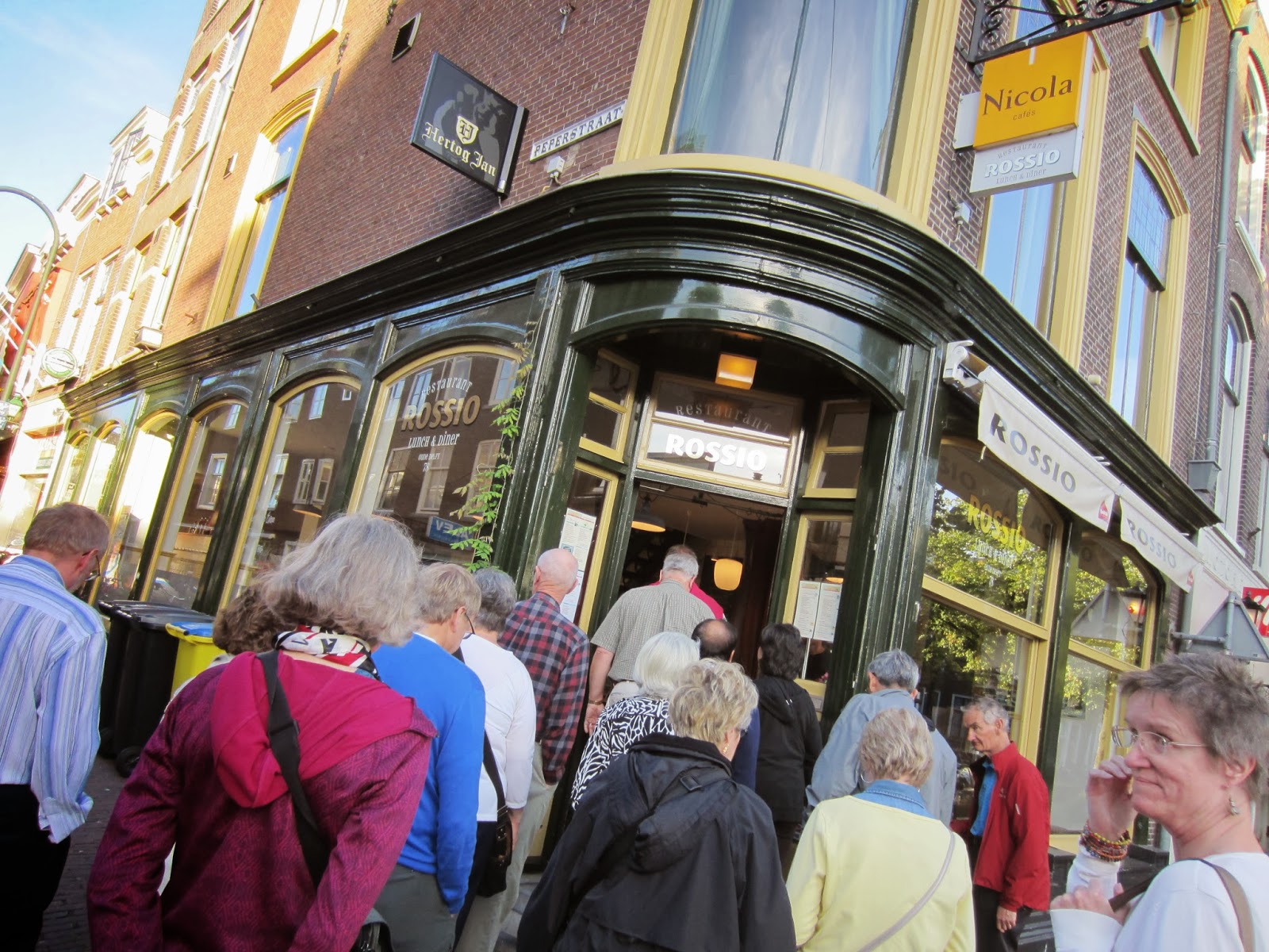 Belgium and Holland 2013 First Look at Delft and Our Group Dinner