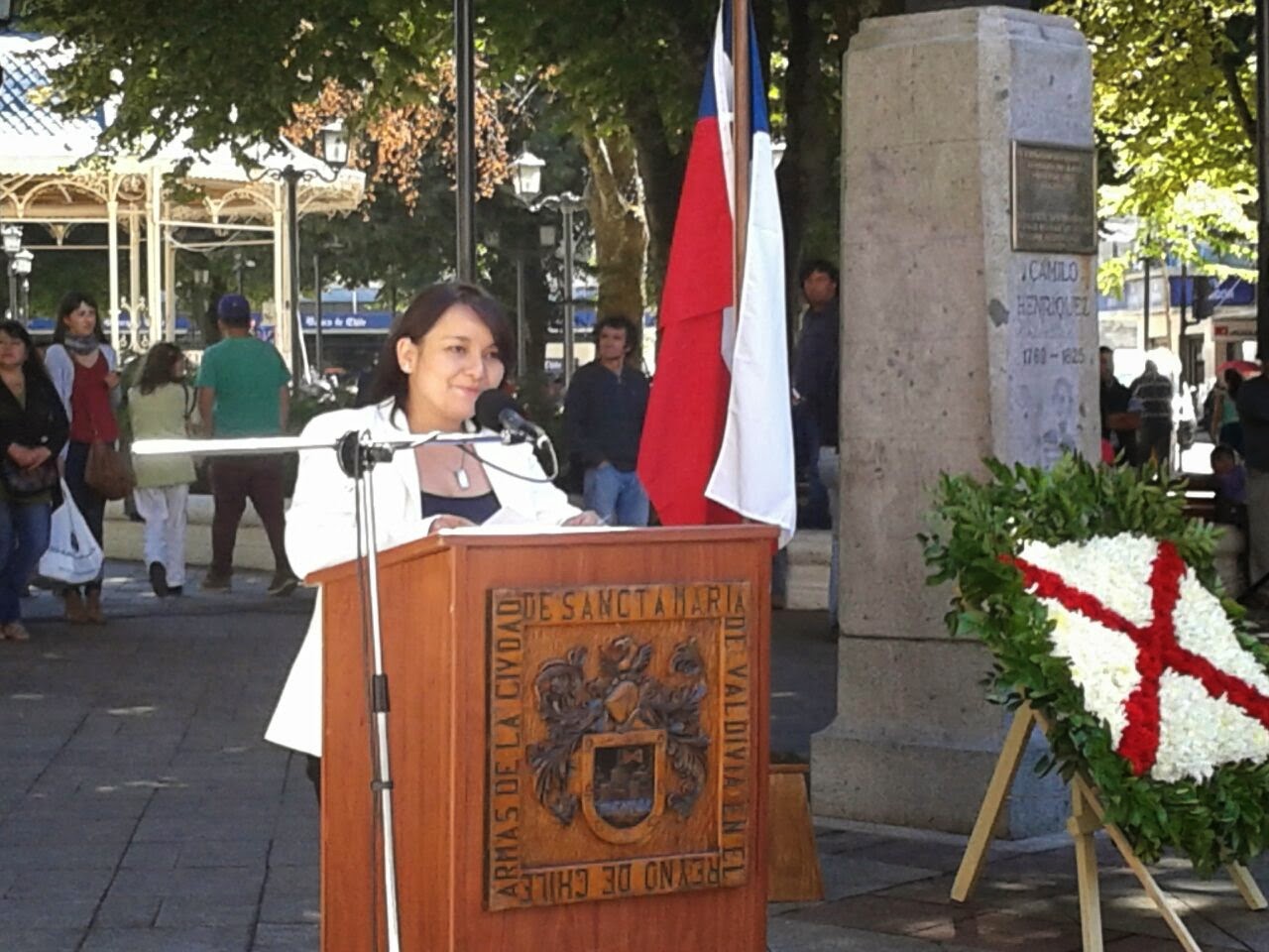 Discurso Leyla Luque, presidenta Consejo Regional Los Ríos durante conmemoración Día de la Prensa