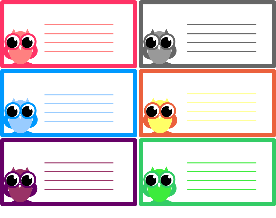 Free Printable Note Cards Template