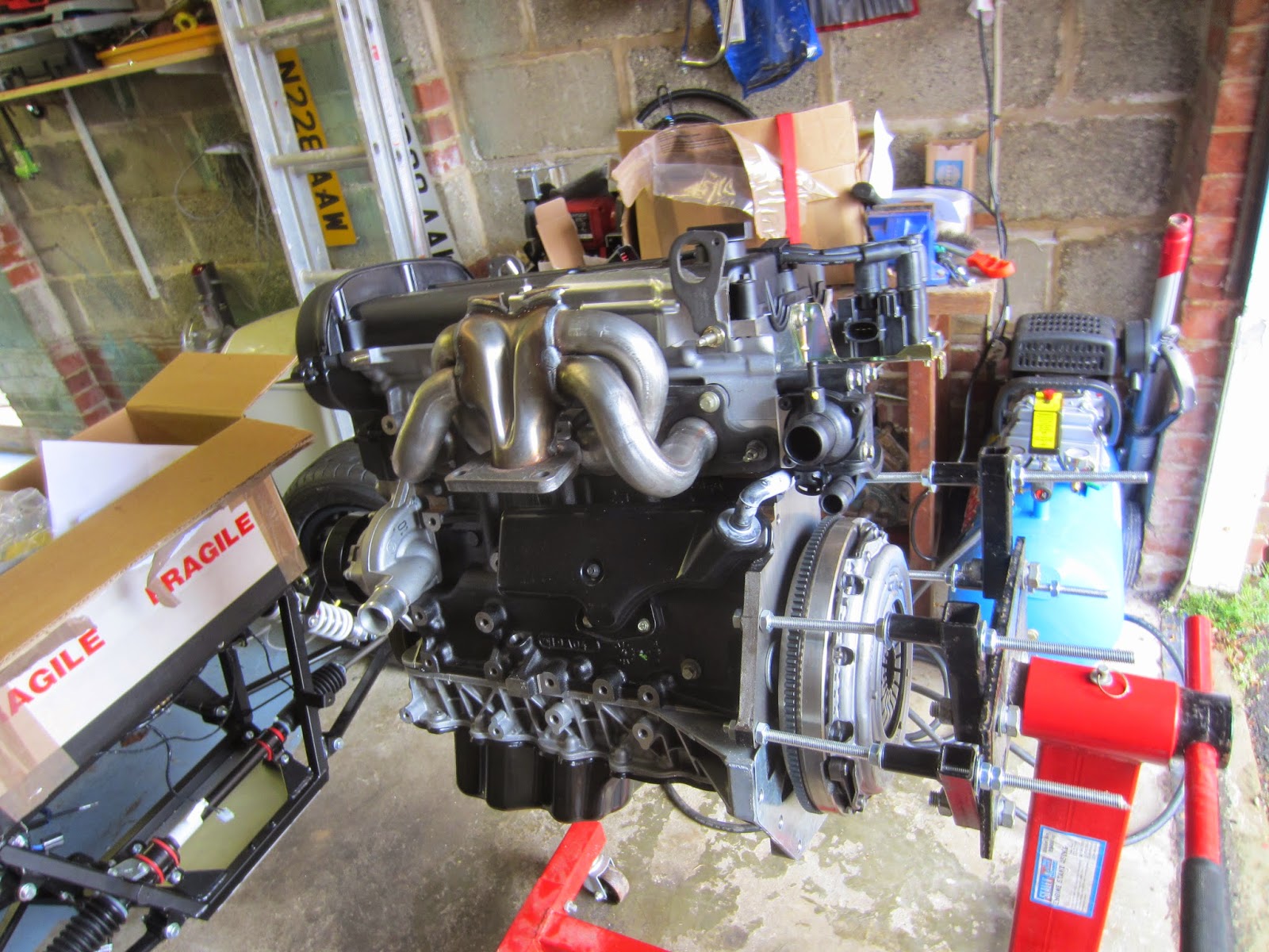 Keiths Westfield Kit Car Engine Build Up Starts