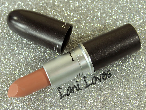 MAC Blankety Lipstick Swatches & Review