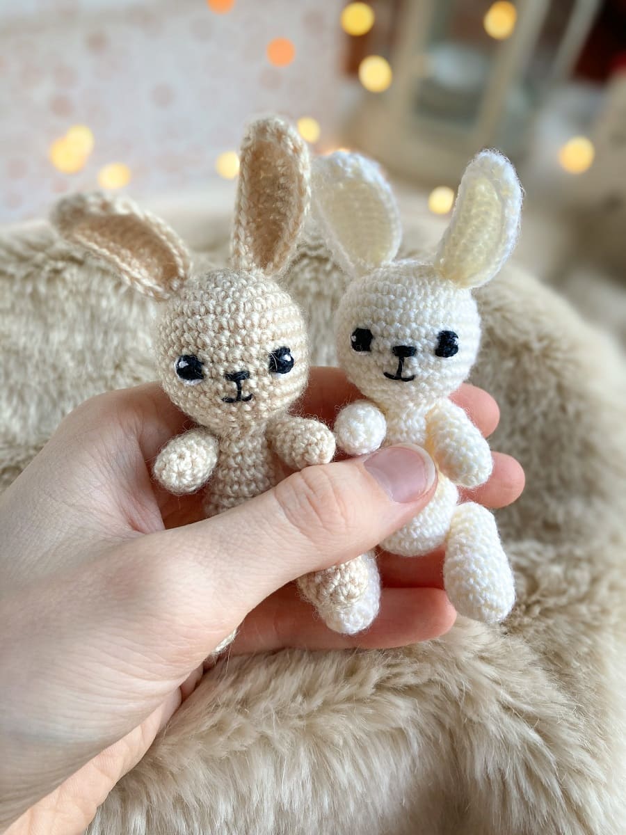 Amigurumi tiny bunnies