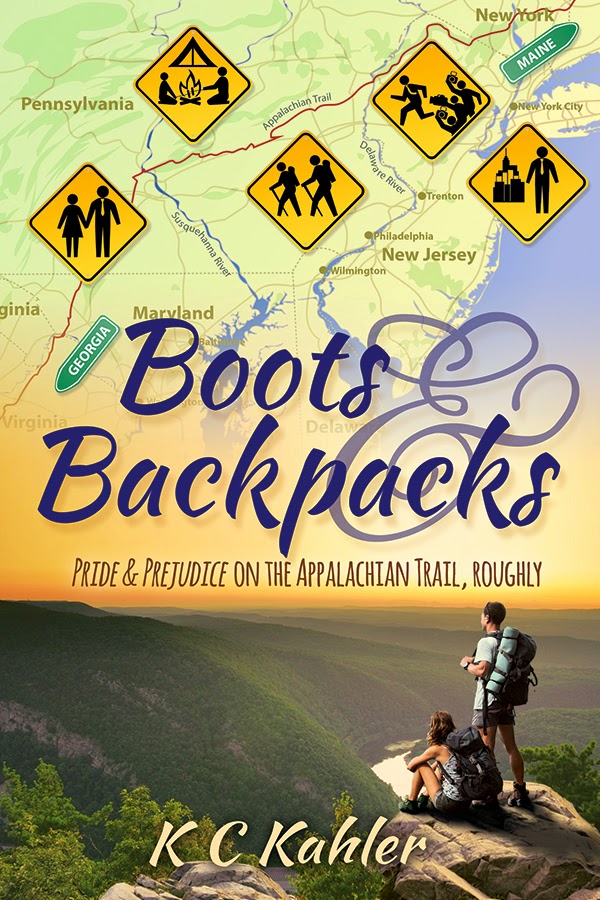 Book Cover - Boots & Backpacks by KC Kahler