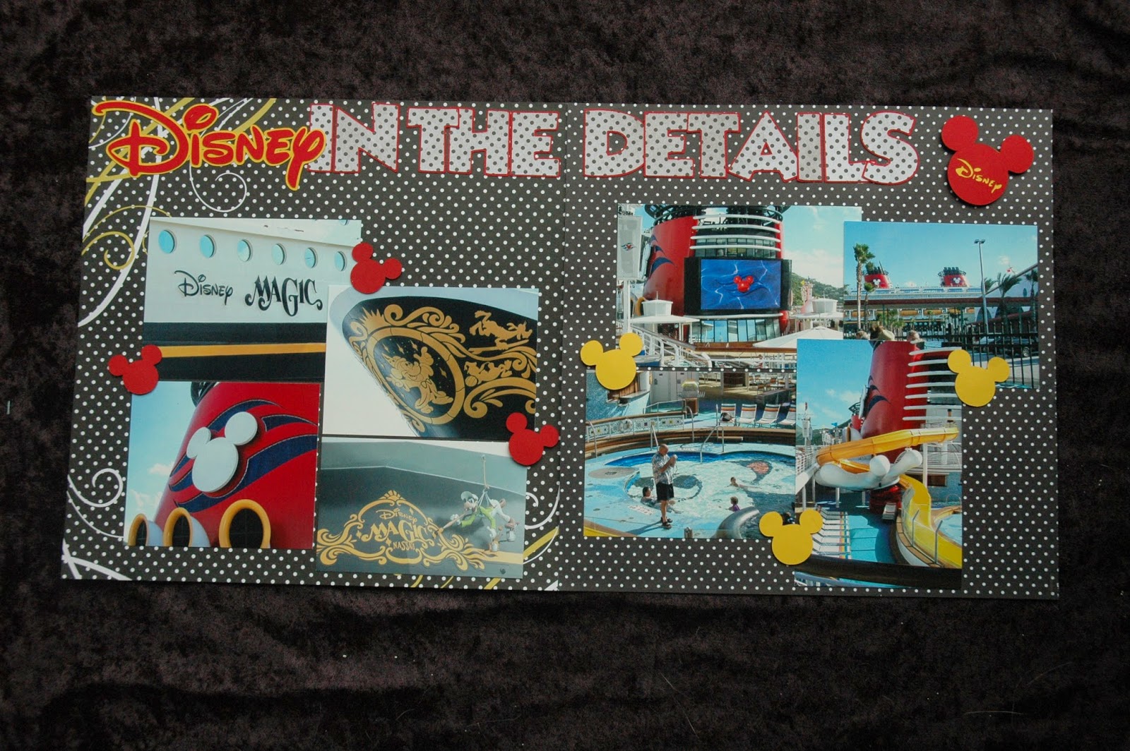 A Beautiful Day Disney Cruise Scrapbook Part 3